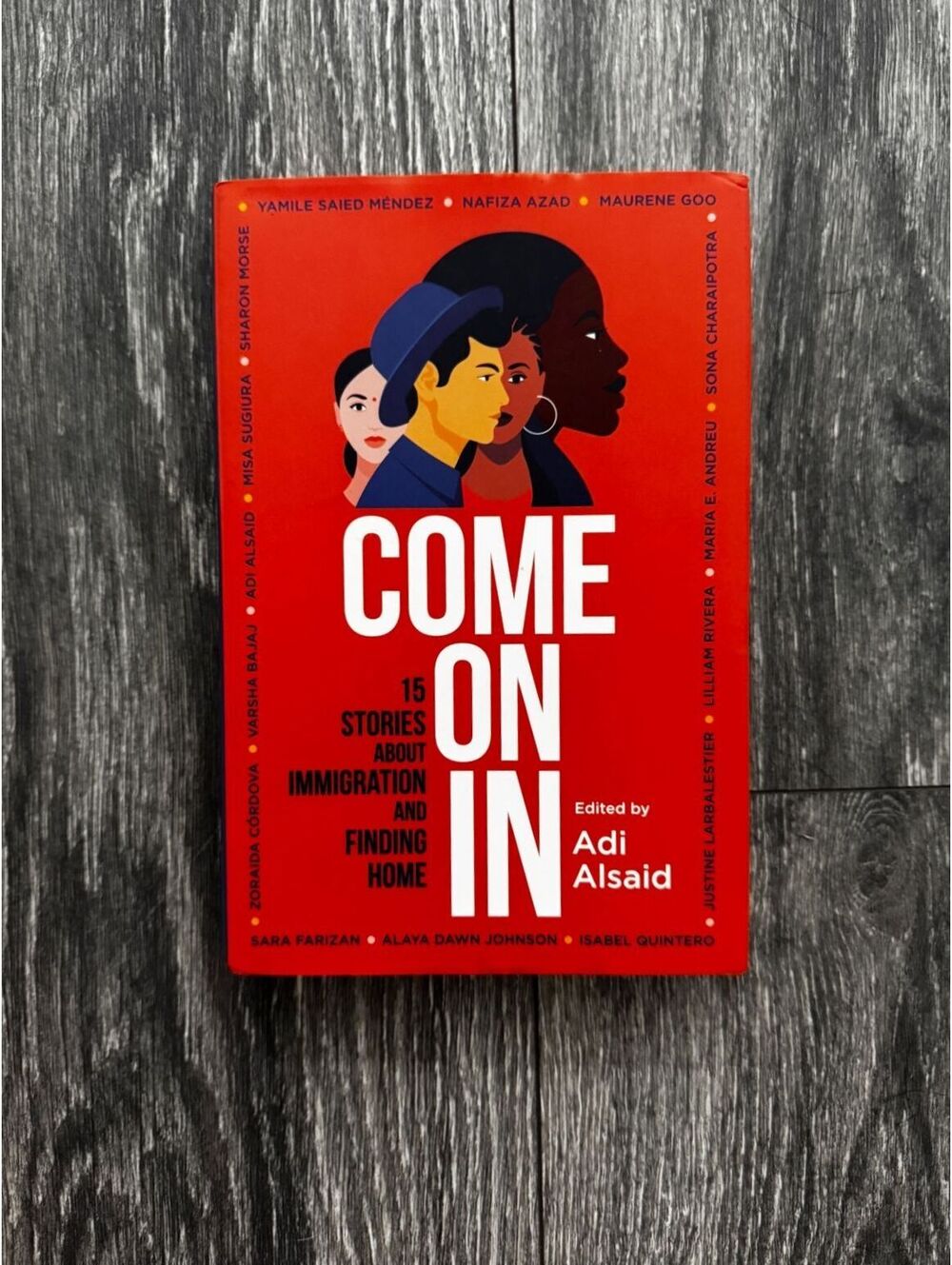 Come On In Adi Alsaid YA Immigration Anthology Hardback 15 Diverse Voices